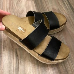 BRASH platform espadrilles